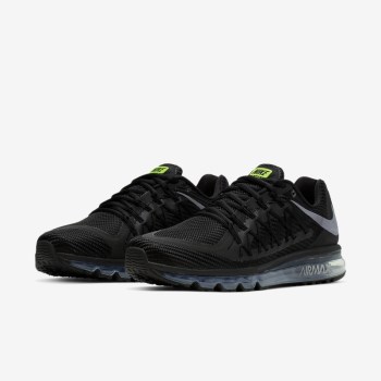 Nike Air Max 2015 - Férfi Utcai Cipő - Fekete/Szürke